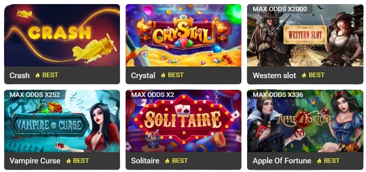 Melbet Türkiye'deki casino oyunları