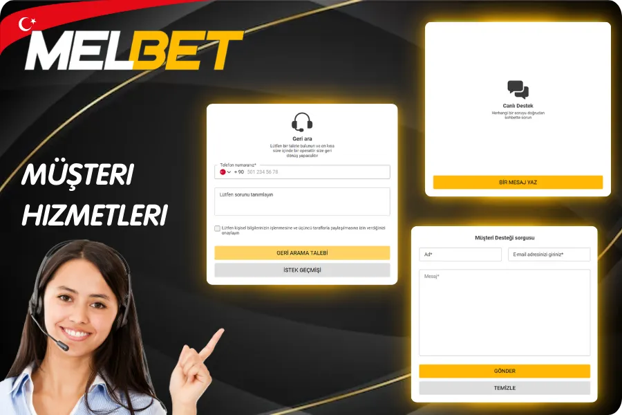 Melbet Müşteri Hizmetleri